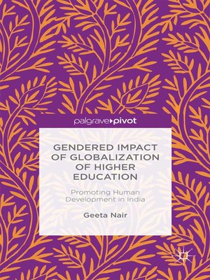 cover image of Gendered Impact of Globalization of Higher Education
